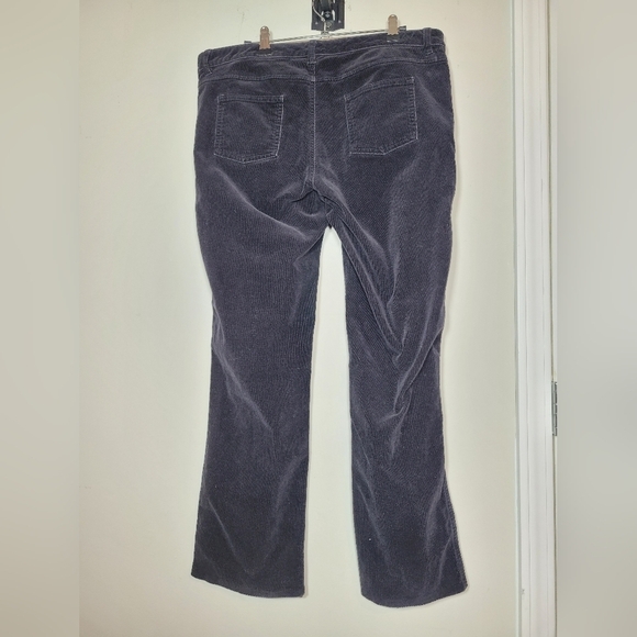 Woolrich 1215 Black Corduroy Straight Leg Pants sz 12 - Picture 6 of 10